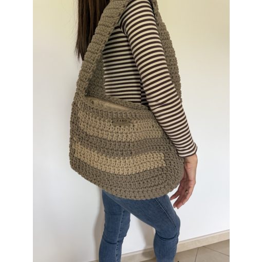 CITY BAG - SÖTÉT HOMOK