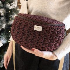 DORI BUM BAG - BORDÓ