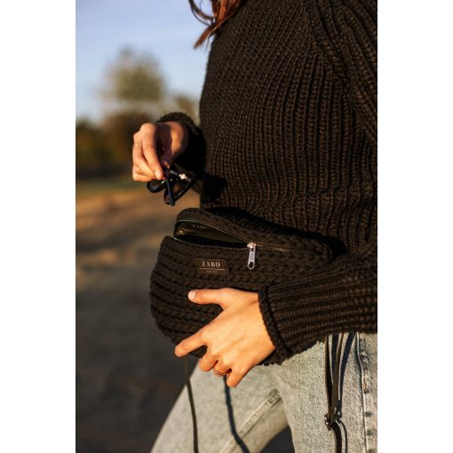 NADIN BUM BAG - FEKETE