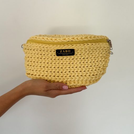 NADIN BUM BAG - PASZTELL SÁRGA