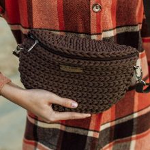 NADIN BUM BAG - CHOCOLATE BROWN