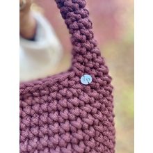 BOHO MINI VÁLLTÁSKA - BURGUNDY 