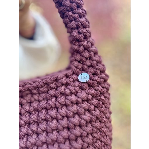 BOHO MINI VÁLLTÁSKA - BURGUNDY 