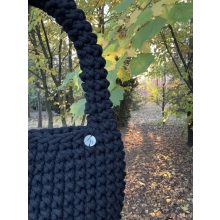 BOHO MINI VÁLLTÁSKA - FEKETE