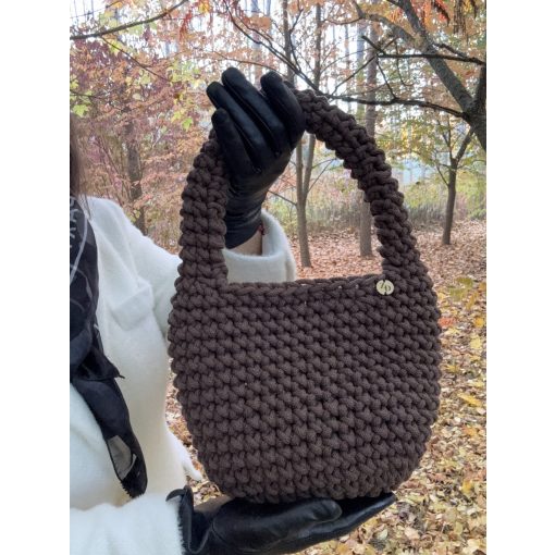 BOHO MINI VÁLLTÁSKA - CSOKOLÁDÉ