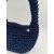 BOHO MINI VÁLLTÁSKA - NAVY KÉK