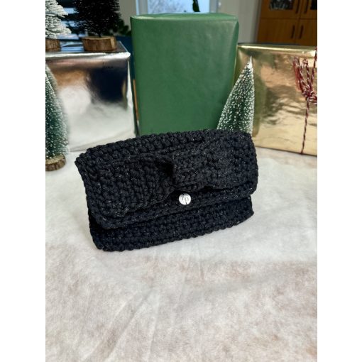 MASNI BORÍTÉKTÁSKA - FEKETE CSILLOGÓ 