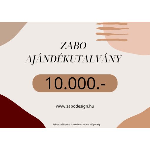 AJÁNDÉKUTALVÁNY - 10.000.- 