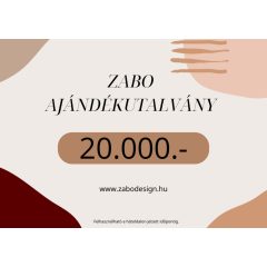 AJÁNDÉKUTALVÁNY - 20.000.- 